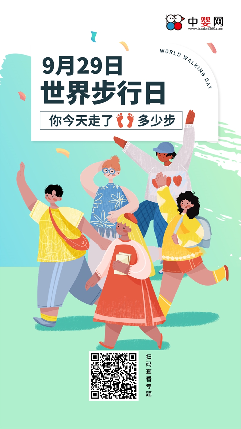 世界步行日：達(dá)成“日行8000健康一大步”目標(biāo)，你今天走了多少步小目標(biāo)？