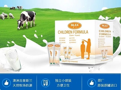 每天一杯嬰力悅高，滿足身高發(fā)育需求